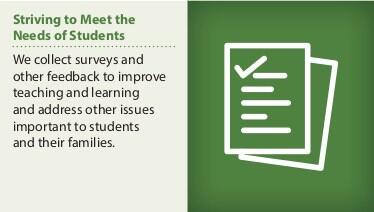 Striving to Meet the Needs of Students