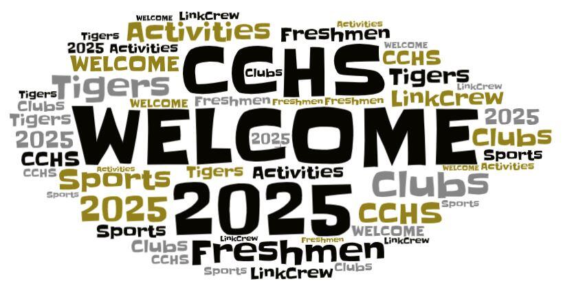 Welcome Class of 2025 Freshman!