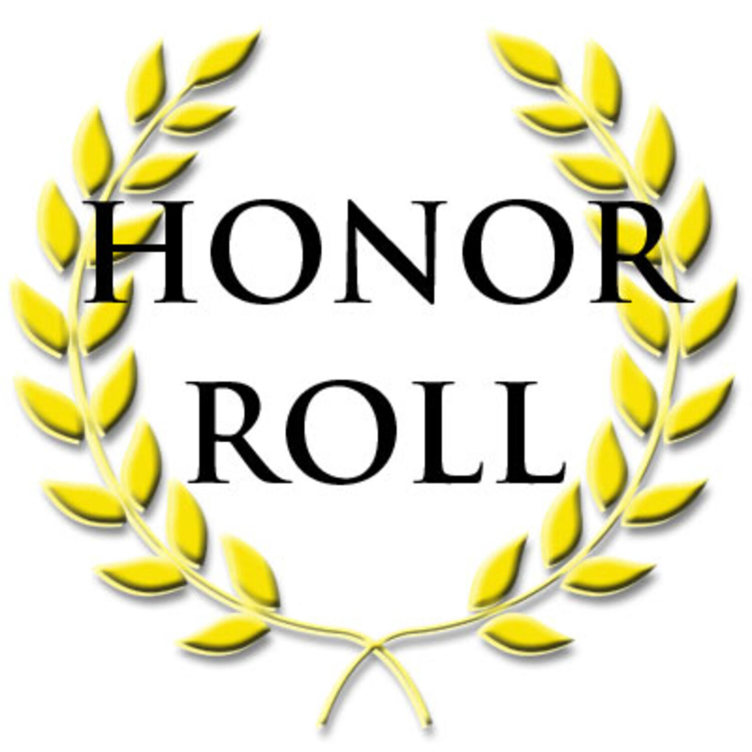 List of this quarter's honor roll students