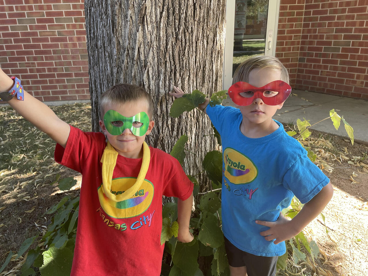 Super Heroes in kindergarten