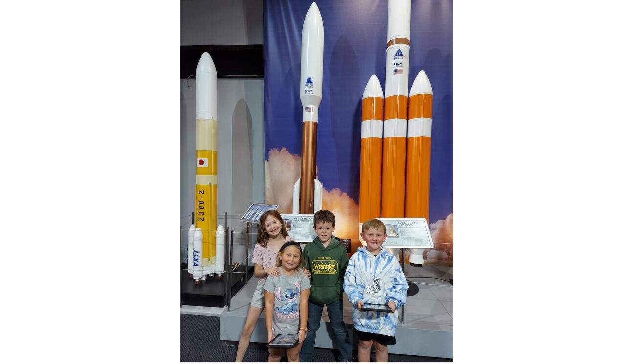 2nd grade field trip to Space Museum in C.S.